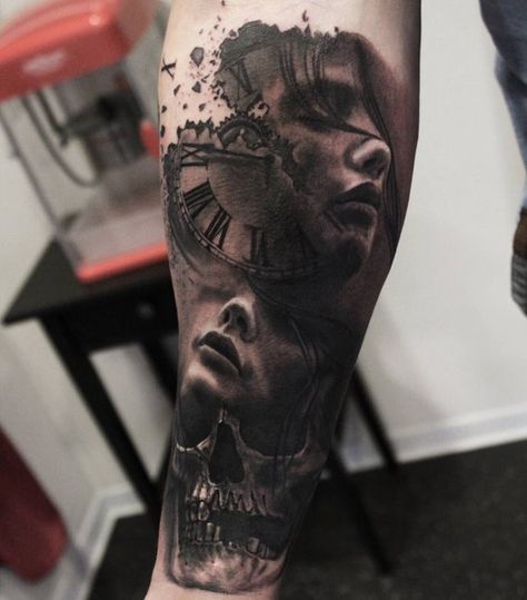 Sans titre Eye Tattoo Leg, Eye Tattoo Realistic, Photorealism Tattoo, Eye Black And White, Portrait Tattoo Sleeve, Realistisches Tattoo, Tattoo Eye, Girl Face Tattoo, Realistic Tattoo Sleeve