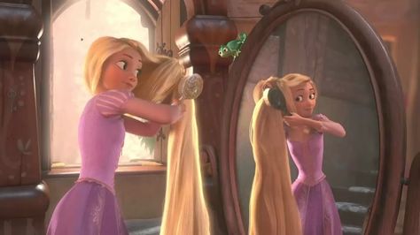 Rapunzel Disney Hairstyles, Tangled 2010, Rapunzel Disney, Rapunzel Hair, Pumping Moms, Disney Rapunzel, Disney Music, Disney Tangled, Lewis Carroll