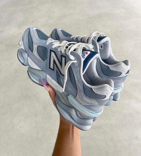 Pretty Sneakers, New Balance 9060, Trendy Shoes Sneakers, Dr Shoes, Pretty Shoes Sneakers, Shoes Outfit Fashion, Balance Sneakers, Cute Nike Shoes, Fresh Shoes