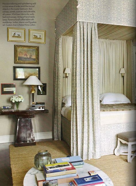 Bedroom Headboards, Townhouse Decorating, Curtain Bedroom, Four Poster Bed, Woman Bedroom, Four Poster, Poster Bed, Dreamy Bedrooms, Country Side