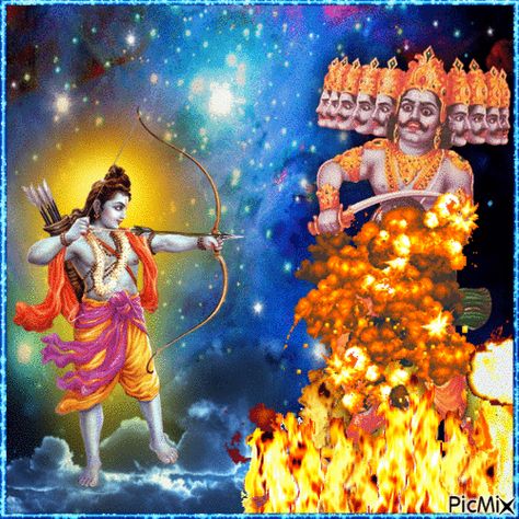 🕉️Happy Vijaya Dashmi (Dussehra)🕉️ Happy Dussehra Gif, Happy Vijayadashmi, Dussehra Wishes In Hindi, Happy Dasara, Garba Songs, Dasara Wishes, God Gif, Happy Dusshera, Happy Dussehra Wishes