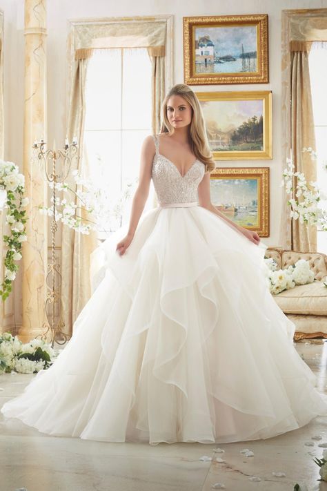 Mori Lee Wedding Dress, Wedding Dresses Princess Ballgown, Wedding Dress Ideas, Wedding Dresses Cinderella, Cute Wedding Dress, Top Wedding Dresses, Stunning Wedding Dresses, Wedding Dress Trends, Princess Wedding Dresses