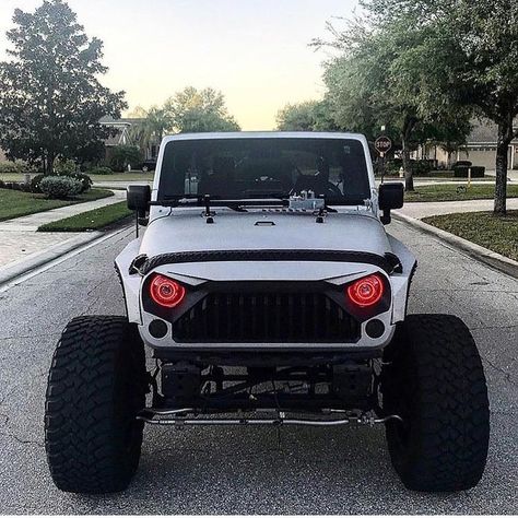 Jeep Angry Eyes, Angry Eyes, Badass Jeep, Custom Jeep Wrangler, Jeep Jeep, Custom Jeep, Jeep Lover, Jeep Stuff, Jeep 4x4