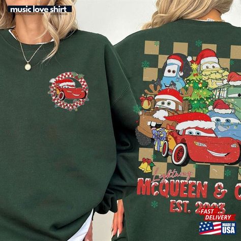 Retro Lightning Mcqueen Christmas Sweatshirt Pixar Cars Shirt Movie Hoodie Unisex Check more at https://musicloveshirt.com/product/retro-lightning-mcqueen-christmas-sweatshirt-pixar-cars-shirt-movie-hoodie-unisex/ Car Shirts, Pixar Cars, Lightning Mcqueen, Movie T Shirts, Trending Tshirts, Christmas Sweatshirts, Family Gifts, Family Shirts, Pixar