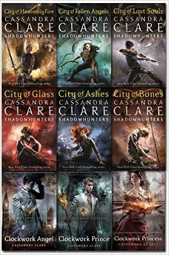 Cassandra Clare Mortal Instruments & Infernal Devices Collection 9 Books Set Pack: Amazon.co.uk: Cassandra Clare: 9783200330078: Books Shadowhunters Books, Sarah Maas, Shadowhunters Series, City Of Glass, City Of Ashes, Clockwork Princess, Shadowhunters Tv Show, Paranormal Books, Book Cover Inspiration