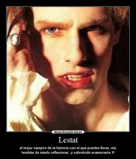 Citas de LESTAT EL VAMPIRO., PANDORA... Vampire Photo, Lestat And Louis, Male Vampire, Bryan Singer, Vampire Film, Real Vampires, Queen Of The Damned, Movie Makeup, Hot Vampires