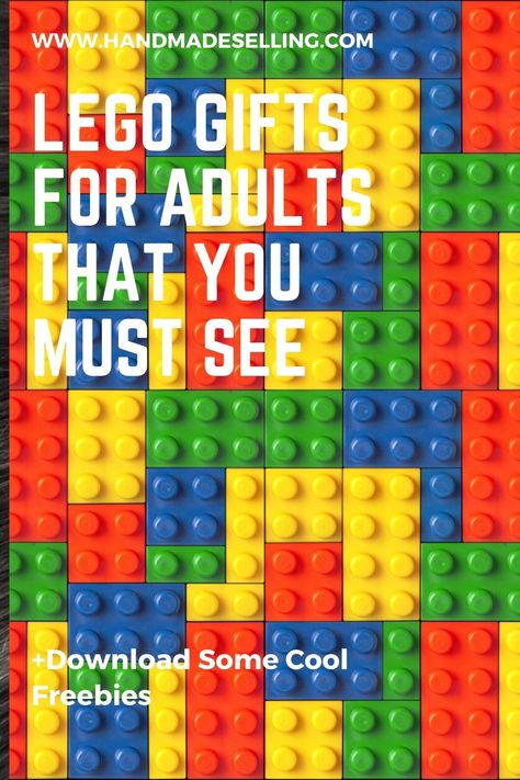 Lego Gifts For Adults That You Must See + Download Some Cool Freebies Unique Lego Gifts, Legos For Adults, Lego Handmade Gifts, Lego Party For Adults, Lego Kits For Adults, Lego Crafts For Adults, Lego Diy Gifts, Gifts For Lego Lovers Adults, Lego Gift Sets