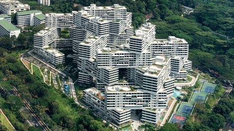 This amazing hotel complex designed by Ole Scheeren realy stood out to me because of childish building-block type formation. Patio Grande, Hawaii Wall Art, Rem Koolhaas, Residential Complex, Futuristic Architecture, Structural Engineering, Architect Design, Apartment Building, Architecture Building