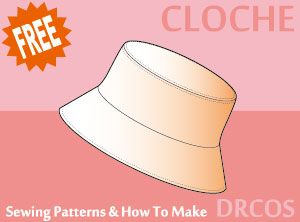 Hats illustration list | DRCOS Patterns & How To Make Hats Illustration, Drcos Patterns, Link Hat, Zipper Tutorial, Bucket Hat Pattern, Bear Clothes, Sewing Hats, Japanese Sewing Patterns, Hat Patterns Free