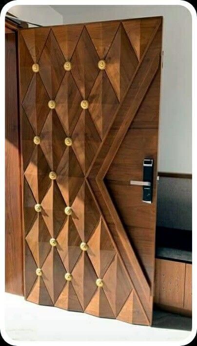 Tor Design, Modern Wooden Doors, Single Door Design, House Main Door Design, Main Entrance Door Design, Front Door Design Wood, Wooden Front Door Design, Wooden Main Door, Wooden Main Door Design