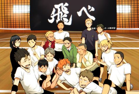 Narita Kazuhito, Ukai Keishin, Azumane Asahi, Sawamura Daichi, Tanaka Ryuunosuke, Yachi Hitoka, Haikyuu Yachi, Yamaguchi Tadashi, Nishinoya Yuu