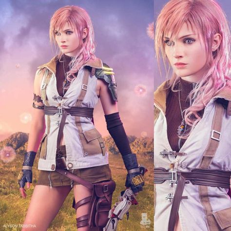 Ahhhh!! New #Lightning Photo by @davidlovephotog   .  Full costume made by me! ( @AlysonTabbitha )  .  Sword by: @ragegearprops  .    I really need to fix this costume up so I can wear it to cons again!  Maybe @animerevcanada ? :o .  .    #ff13 #ff13cosplay  #finalfantasy  #finalfantasycosplay #finalfantasy13 #ffxiii #ffxiiicosplay #lightningcosplay #lightningfarron #lightningfarroncosplay #lightningclairefarron #finalfantasyxiii #lightningffxiii #pinkhair #davidlove Alyson Tabbitha, Lightning Cosplay, Final Fantasy Xiii, Female Reference, Final Fantasy X, Daily Pictures, Best Cosplay, Game Character, Final Fantasy