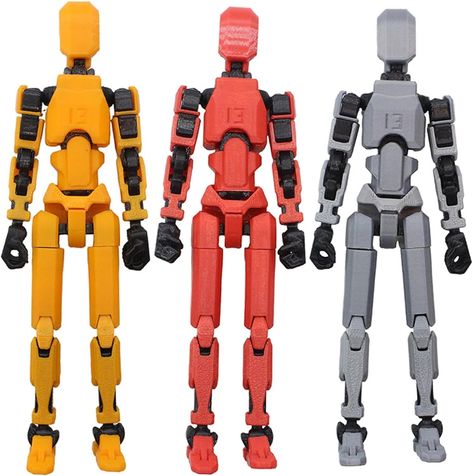 PRICES MAY VARY. T13 Fully Articulated Joints Action Figure: Each joint of the robot model doll is fully movable, allowing for a wide range of poses and actions. With its flexible design, it offers endless possibilities for dynamic play and creative displays. Versatile Accessories: The Titan 13 comes with three different hand types and four weapon options, providing customization and enhancing playability. Mix and match the accessories to create unique combinations and enhance the robot's appear Game Gifts, Lucky 13, Valentines Gifts For Him, Action Figure, Gifts For Him, Action Figures, Toys, Gifts, Design