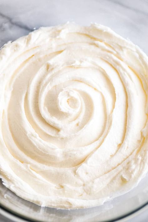 Small Frosting Recipe, Vanilla Frosting Recipe, Baking Mischief, Easy Vanilla Frosting, Vanilla Frosting Recipes, Birthday Recipes, Sugar Cookie Icing Recipe, Batch Baking, Batch Recipes