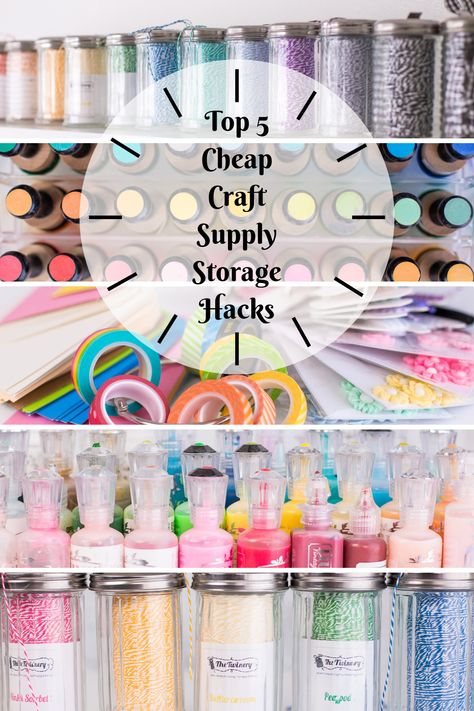 Mica Powder Storage Ideas, Glitter Organization Storage, Glitter Storage Ideas, Craft Supply Storage Ideas, Paint Storage Diy, Glitter Storage, Cheap Hacks, Tie Dye Supplies, Cheap Craft Supplies