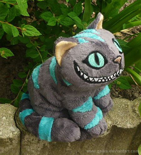 Cheshire Cat GLOW - small floppy 1 by *goiku on deviantART Alice In Wonderland Tim Burton, Cheshire Cat Plush, Cat Alice In Wonderland, Wolf Plush, Cheshire Cat Alice In Wonderland, Cat Plushie, Tim Burton Style, Disney Plush, Alice In Wonderland Party