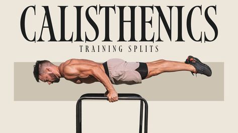 Develop a clear understanding of why it is important to split your goals over multiple workouts throughout the week, how you should structure workouts and cycles, where most programs go wrong and where you can gain an advantage over other athletes. If you pay attention and retain the most essential details you’ll be able to answer most of your training questions yourself by combining the pieces and drawing your own conclusions. Training Split, Split Workout, Parkour Training, Calisthenics Training, Workout Short, Gym Workout Tips, Flexibility Workout, Handstand, Parkour