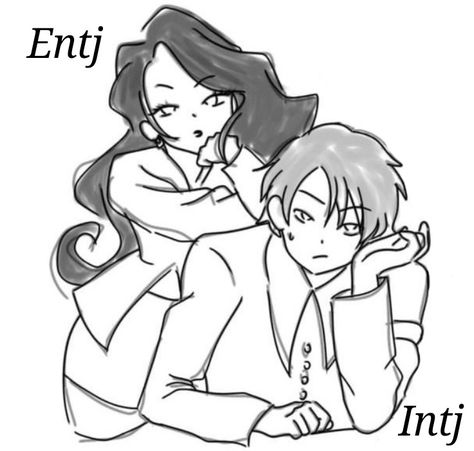 Intj Entj Ship, Entj Intj Couple, Entj And Intj, Entj Memes, Mbti Entj, Entj Relationships, Intj Entj, Entj Personality, Enfj T