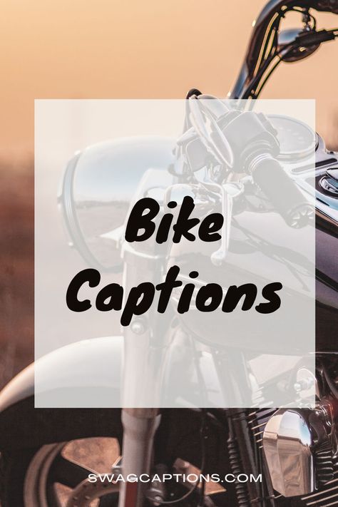 Gear up for the ultimate ride! Explore our coolest Bike Captions and roll into the perfect cycling vibe. Let your wheels spin the tales of your adventures! Captions For Bike Pics, Motorcycle Captions Instagram, Bike Captions Instagram, First Time Quotes, Bike Types, Captions For Guys, One Word Caption, Captions For Couples, Bike Mirror