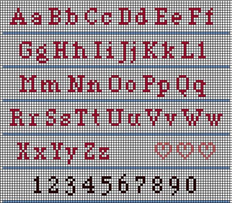 Cross Ideas, Alphabet Patterns, Cross Stitch Numbers, Cross Stitch Alphabet Patterns, Embroidery Stitches Beginner, Simple Stitch, Cross Stitch Fonts, Cross Stitch Letters, Simple Cross