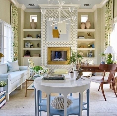 Amy Berry, Traditional Interior Design, Highland Homes, Southern Living, Traditional House, House Rooms, Room Inspiration, Beautiful Homes, Family Room