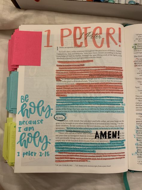 1 Peter 1 Bible Journaling, 1 Peter Bible Journaling, Peter Bible, Bible Goals, Bible Doodles, Cute Bible Verses, Bible Studies For Beginners, Bible Drawing, Bible Journaling Ideas Drawings