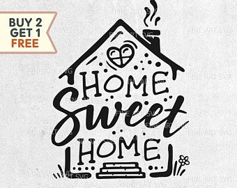 Home Sweet Home Lettering, Baby Shirt Design, Home Sweet Home Svg, Home Quote, Drawing Programs, Bird Houses Painted, Valentine Quotes, Design For Home, Graphic Editing