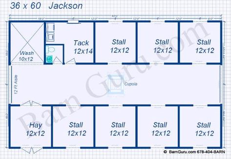 Floor Plan Horse Barn 7 Stalls Bath 6 Stall Horse Barn Plans, Animal Barn Ideas, Equine Barns, Barn Layout, Horse Farm Ideas, Pallet Barn, Diy Horse Barn, Horse Barn Ideas Stables, Barn Plan