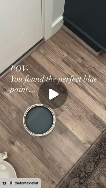 Interiors with Becky on Instagram: "My favorite navy blue paint 🥰 I will almost always suggest some shade of navy blue! It provides the perfect accent color without going too bold. Would you use blue paint in your home?  ——————————————————————————————————— #bluepaint #interiorpaint #exteriorpaint #painting #paint #interiordesign #housepaint #interiors #diy #homedesign #colour #homedecor #homepaint  #drywall #interior #house #interiorstyling #interiorinspiration #home #unitrenderspace #contractor #interiorpainters #interiorinspo #paintingcompany #professionalpainters #colourinspiration #accentwall #blueaesthetic #sherwinwilliams #taylorswift" Deep Moody Blue Paint, Dusty Navy Blue Paint, Dark Blue Paint Colors For Bedroom, Navy Blue Basement, Behr Midnight Blue, Neutral Blue Paint, Navy Blue Color Scheme, Midnight Blue Paint, Dark Blue Paint Color