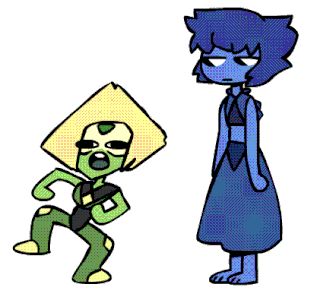 Dancing Cartoon, Steven Universe Background, Steven Universe Peridot, Steven Universe Lapidot, Background Gif, Lapis And Peridot, Peridot Steven Universe, Steven Universe Memes, Steven Universe Drawing