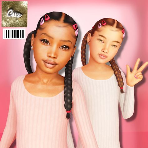 Sophie Braids Toddler Hair Sims 4, Sims 4 Tsr, Sims Baby, Sims 4 Black Hair, Sims 4 Traits, Sims 4 Cc Kids Clothing, Play Sims 4, Free Sims 4, Sims 4 Children