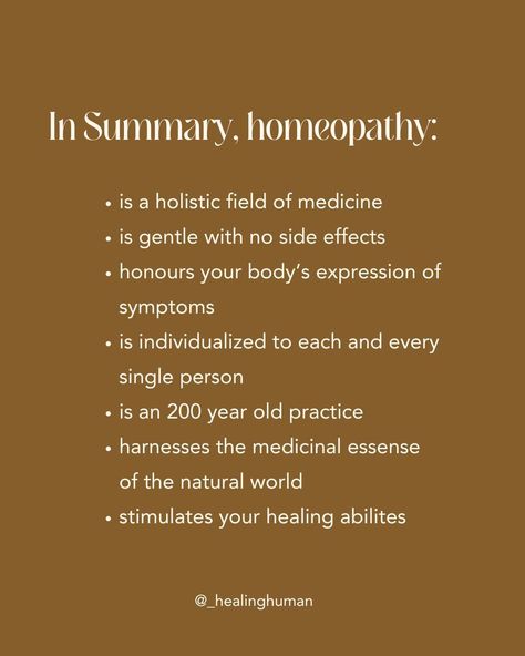 What is homeopathy ?⁣ ⁣ A natural and holistic field of medicine from developed in the 1800s. It has a key set of principles that makes it a unique approach to healthcare. Homeopathy Medicine, Holistic Wellness, Homeopathy, Health Care, Medicine, Key, On Instagram, Quick Saves, Instagram