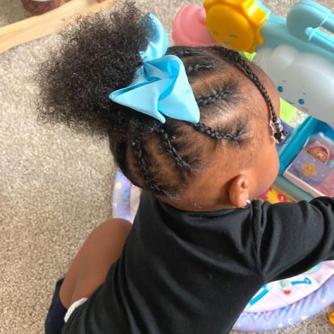 40 Easy Natural Hairstyles For 1-Year-Old Baby Girls - Coils and Glory Cute One Year Old Hairstyles Black, Hairstyles For 1 Year Baby Girl Black, Hairstyles For 1 Year Baby Girl, One Year Old Hairstyles, Maddie Hairstyles, Royalty Hairstyles, Kelis Hair, Autumn Hairstyles, Black Baby Hairstyles