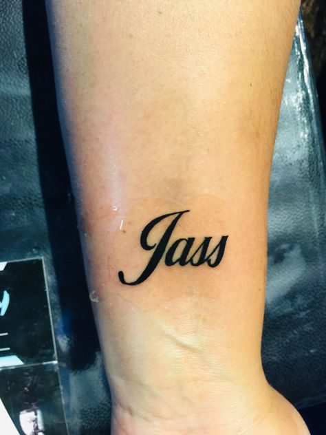 Zimmy tattooz Jass Name Tattoo, Name Tattoo Designs, Name Tattoo, Emoji Wallpaper, Fish Tattoos, Jesus Fish Tattoo, Tattoo Designs, Tattoos, Quick Saves