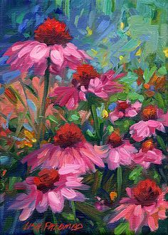 lisa palambo paintings flowers - Google Search Abstract Flower Art Acrylic, Door Sketch, Ako Kresliť, Travel Camper, Piskel Art, Soyut Sanat Tabloları, Hur Man Målar, Plant Painting, Simple Acrylic Paintings