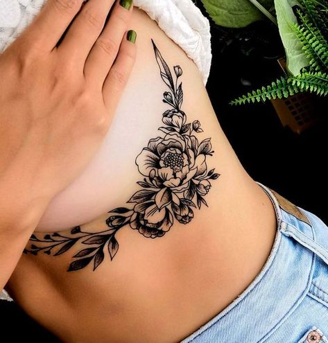 tatuagem feminina canela #tatuagemfeminina #tattoo #tatuagem #tatuagemdelicada #tattoos #me #tatuagembrasil #tatuagemmasculina #tattooart #tattooartist #ink #finelinetattoo #tattoofeminina #fineline #tatuagens #tattooed #tattoolife #o #inked #tatuagensfemininas #tattooink #art #tattoostyle #tattoobrasil #tattooideas #tattoodelicada #blackwork #tatuageminspiradora #brasil #tattooing Side Rib Cover Up Tattoos Women, Name Cover Up Tattoos For Women Ribs, Flower Rib Tattoo Cover Up, Cover Up Tattoos For Ribs, Underbreast Tattoo Scar Coverup, Tattoo Cover Up Ideas Ribs, Large Side Tattoos Women Cover Up, Ribs Cover Up Tattoo, Flower Belly Tattoo