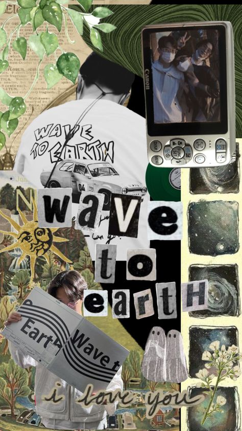 Wave To Earth Wallpaper Band, Wave To Earth Lockscreen, W2e Wallpaper, Wave To Earth Wallpaper, Earth Wallpaper, Wave To Earth, Cocoppa Wallpaper, Iconic Wallpaper, Wallpaper Doodle