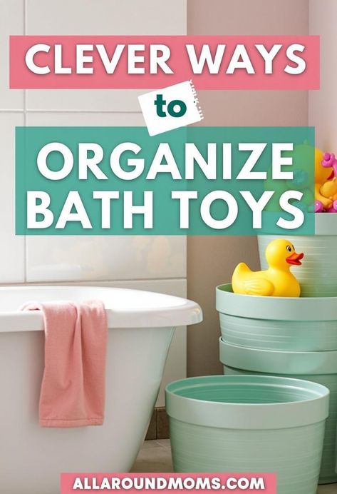 Organizing bath toys is essential for maintaining a tidy bathroom and ensuring a safe, enjoyable bathing experience for children. Effective storage solutions not only declutter the space but also promote hygiene and extend toy lifespan. From hanging mesh bags to repurposed kitchen items, innovative options exist to suit various layouts and preferences. Discover practical ways to transform your bathroom organization. Bathroom Storage For Kids, Bathroom Toy Storage Ideas, Bath Toys Storage, Toy Storage Hacks, Cleaning Bath Toys, Hidden Bath, Toddler Bathroom, Repurposed Kitchen, Bath Toy Storage