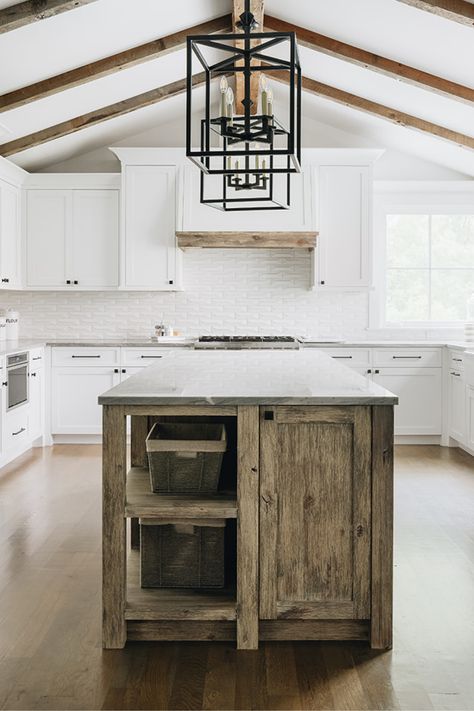 Reclaimed Wood Beams Ceiling, Metal Shed Roof, Low Country House, Country Architecture, Beam Ceilings, Shiplap Paneling, Farmhouse Home Design, Stove Hood, Fireplace Frame