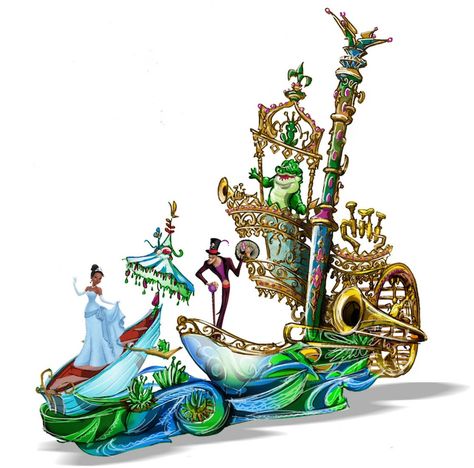 Concept art for the Disney Parade Free Clipart Downloads, Parade Design, Disney Parade, Walt Disney Imagineering, Disney Imagineering, Great Websites, Parade Float, Disney Concept Art, Princess And The Frog