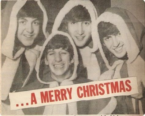 Beatles Christmas, Beatles Memorabilia, John Lennon Paul Mccartney, Beatles Pictures, Love Me Do, The Fab Four, I'm With The Band, Christmas Past, Ringo Starr