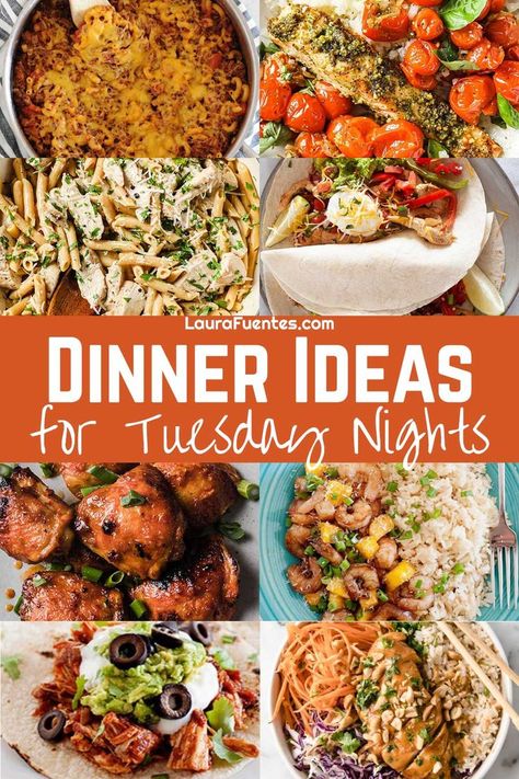 Make your Tuesday night meals delicious with one of these easy dinner ideas. You’ll find tacos, quick stir-fries, sheet pan meals, & more! Tuesday Dinner Ideas, Tuesday Dinner, Sheet Pan Meals, Pan Meals, Easy Dinner Ideas, Sheet Pan, Easy Dinner, Dinner Ideas, Tacos