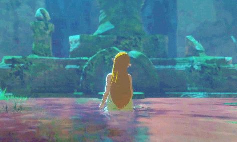 Zelda Gif Pfp, Botw Gif Banner, Zelda Banner Gif, Botw Gif, Legend Of Zelda Gif, Animal Crossing Witch, Zelda Tumblr, Rain Gif, Princesa Zelda