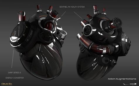 ArtStation - Adam Jensen Augmentations - DXMD, Mathieu Latour-Duhaime Deus Ex Mankind Divided, Cyberpunk Rpg, Sci Fi Props, Cyborgs Art, Arte Robot, Arte Cyberpunk, Cyberpunk Character, New Heart, Futuristic Art