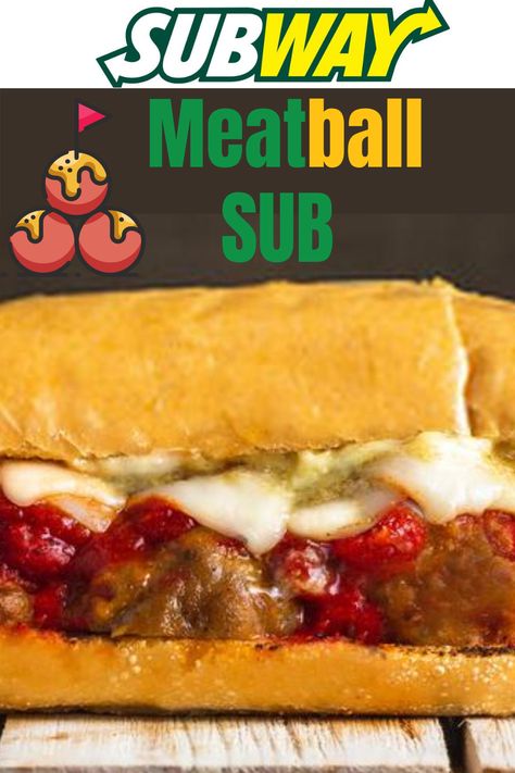 When lunch and hunger strikes, meatball marinara subs from Subway are the perfect filling. Easy to make and will keep the whole family full until dinner.