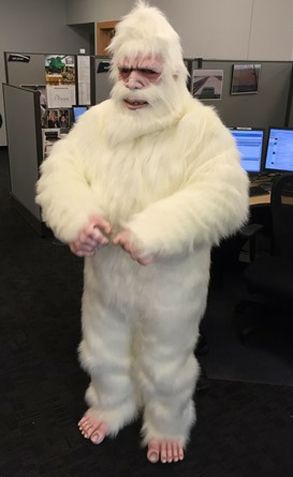 Yeti Costume Women, Sasquatch Costume, Diy Yeti Costume, Diy Sasquatch Costume, Gorilla Costume, Yeti Halloween Costume, Yeti Costume, Dog Monster Costume, Bigfoot Costume