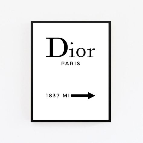 Christian Dior Poster, Dior Wall Art, Dior Poster, Fashion Wall Art Printables, Dior Print, Chanel Poster, Poster Christian, Chanel Wall Art, Chanel Print