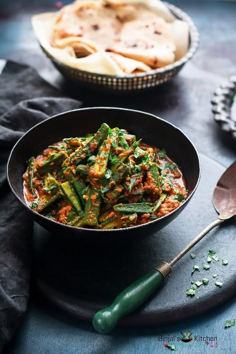 Achari Dahi Bhindi is a very famous Punjabi dish made with Indian spices. Achari Dahi Bhindi is simple and easy to make. Achari Dahi Bhindi is delicious. Best Seller Books, Bhindi Recipe, Punjabi Food, Veg Dishes, Desi Food, India Food, Indian Food Recipes Vegetarian, Kanchipuram Saree, Indian Spices