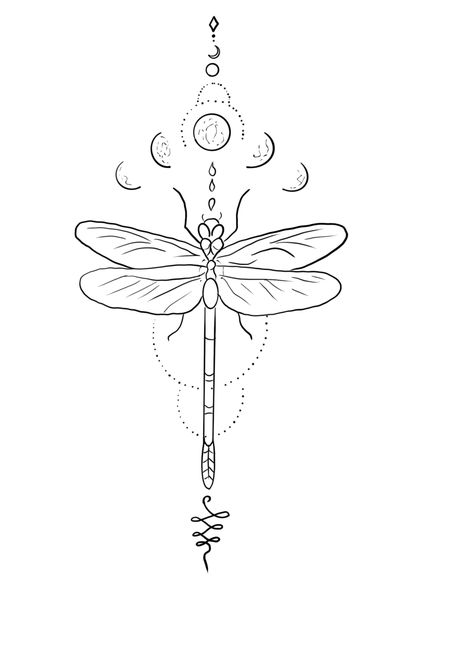 Dragon Fly Drawings, Dragon Fly Drawing, Dragonfly Crafts, Diy Dragonfly, Dainty Flower Tattoos, Dragon Fly Tattoo, Ornamental Tattoos, Tattoo Baby, Earthy Tattoos