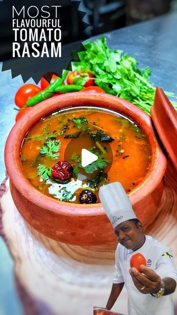 Tomato Rasam Recipe Indian, Tomato Rasam Recipe, Tomato Rasam, Rasam Recipe, Cooking Videos, July 31, Curry Recipes, Food Videos, On Instagram